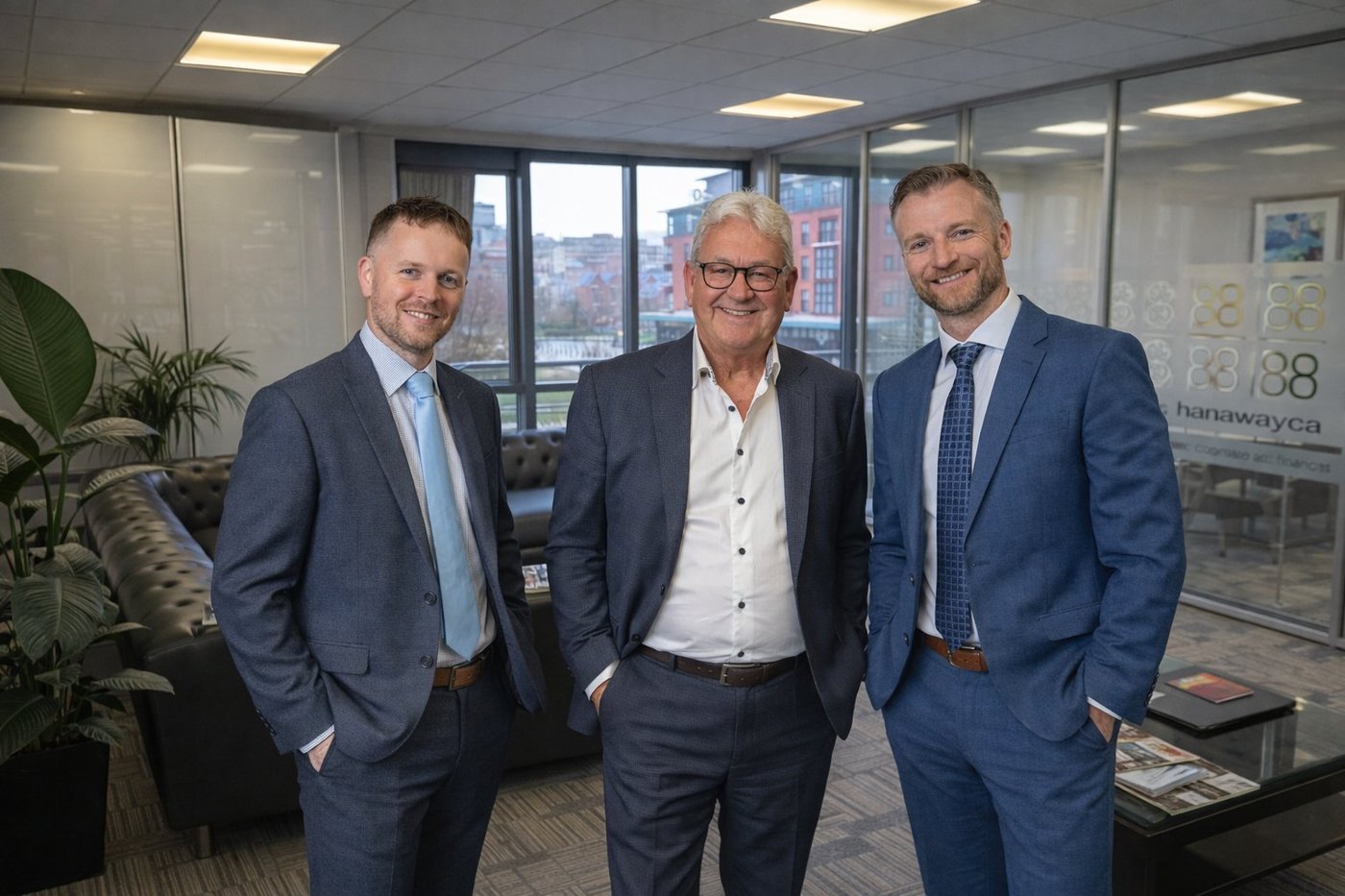 John Hannaway, Brian Hegarty and Iain Lundie — HCA Partners